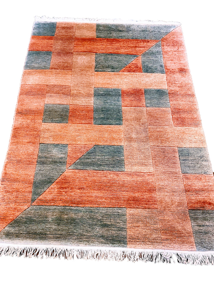 Modern Gabbeh Rug - Size: 6.4 x 4.7 - Imam Carpet Co