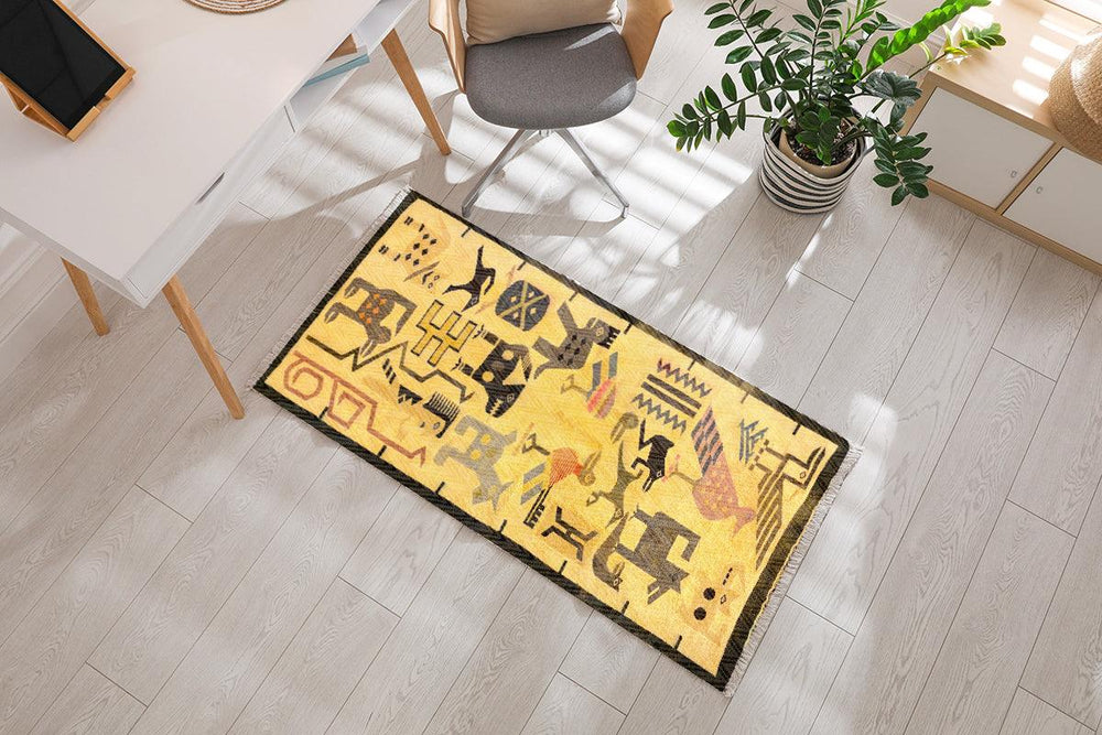 Karacoban - Size: 3.9 x 2 - Imam Carpet Co