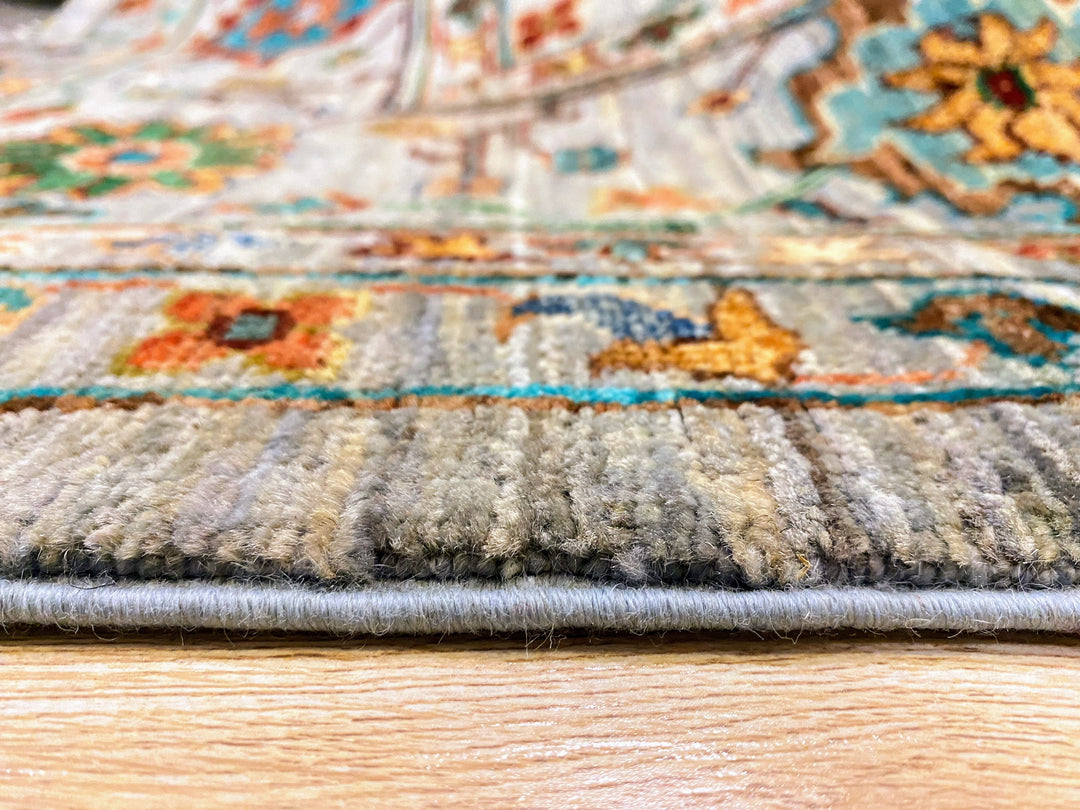 Aabroo - Size: 10.1 x 6.9 - Imam Carpet Co