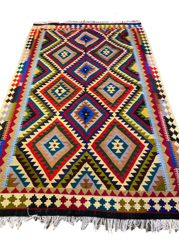 Pembe - Size: 7.8 x 5 - Imam Carpet Co