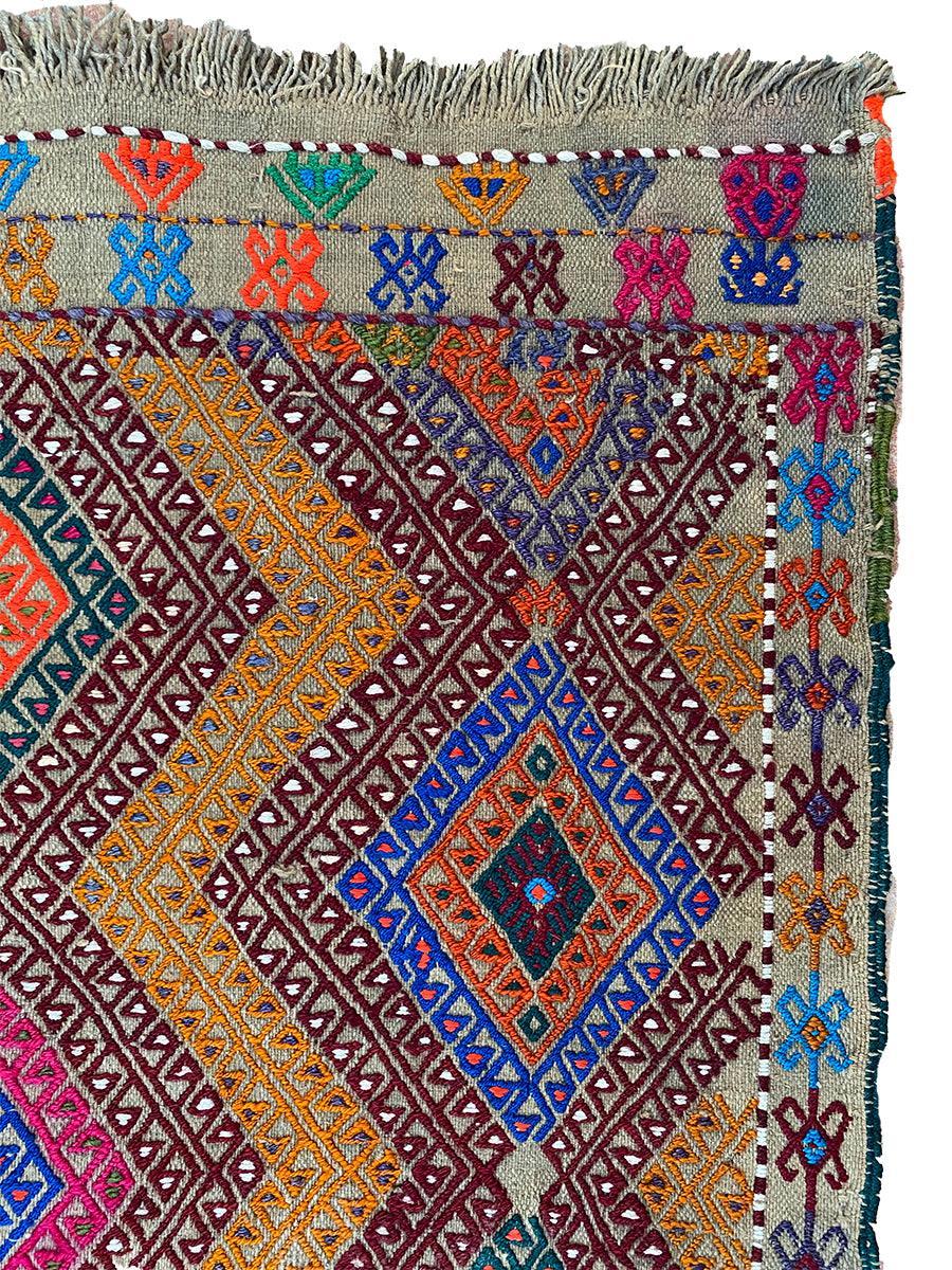 Ebru - Size: 3.4 x 2.4 - Imam Carpet Co