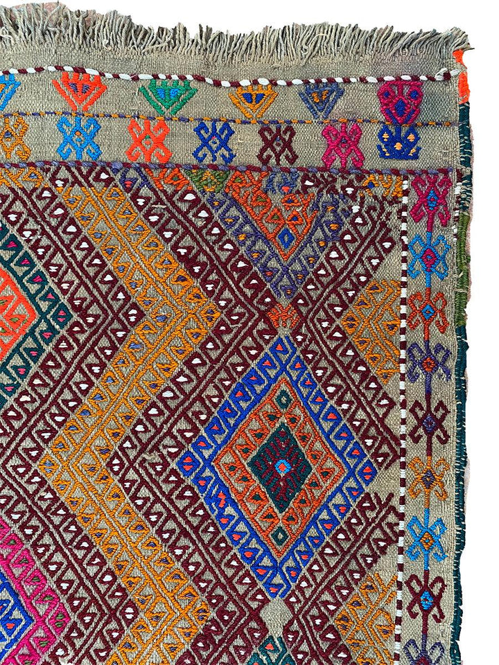 Ebru - Size: 3.4 x 2.4 - Imam Carpet Co