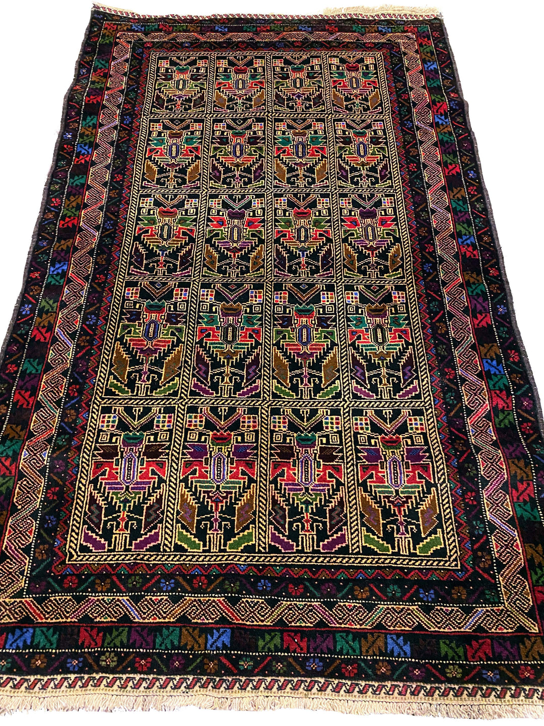 Gul - Size: 6.5 x 3.11 - Imam Carpet Co