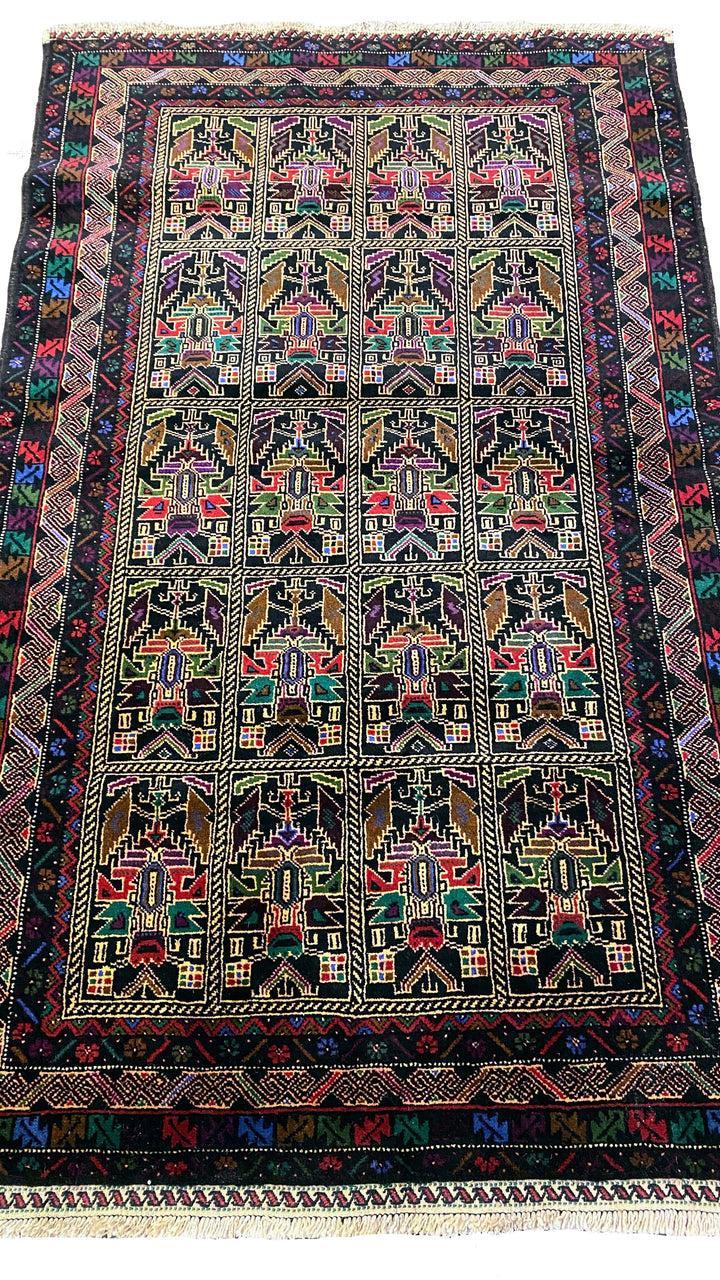 Gul - Size: 6.5 x 3.11 - Imam Carpet Co