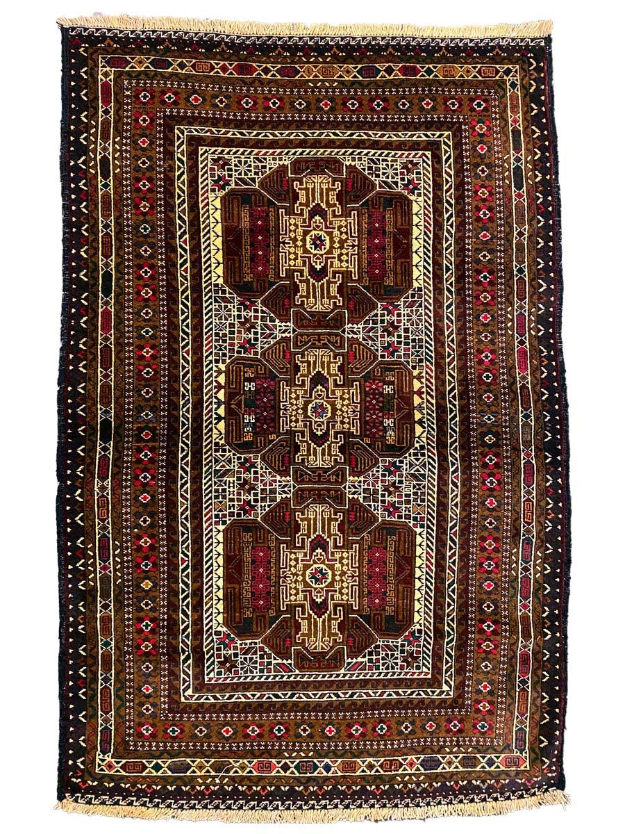 Morke - Size: 6.3 x 3.11 - Imam Carpet Co