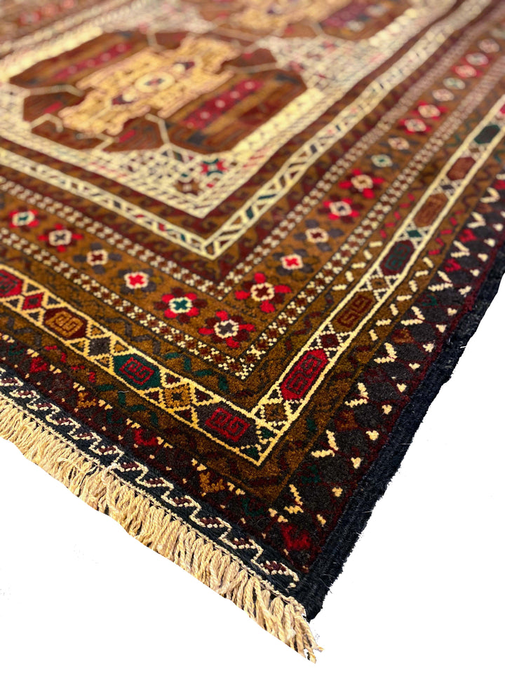 Morke - Size: 6.3 x 3.11 - Imam Carpet Co