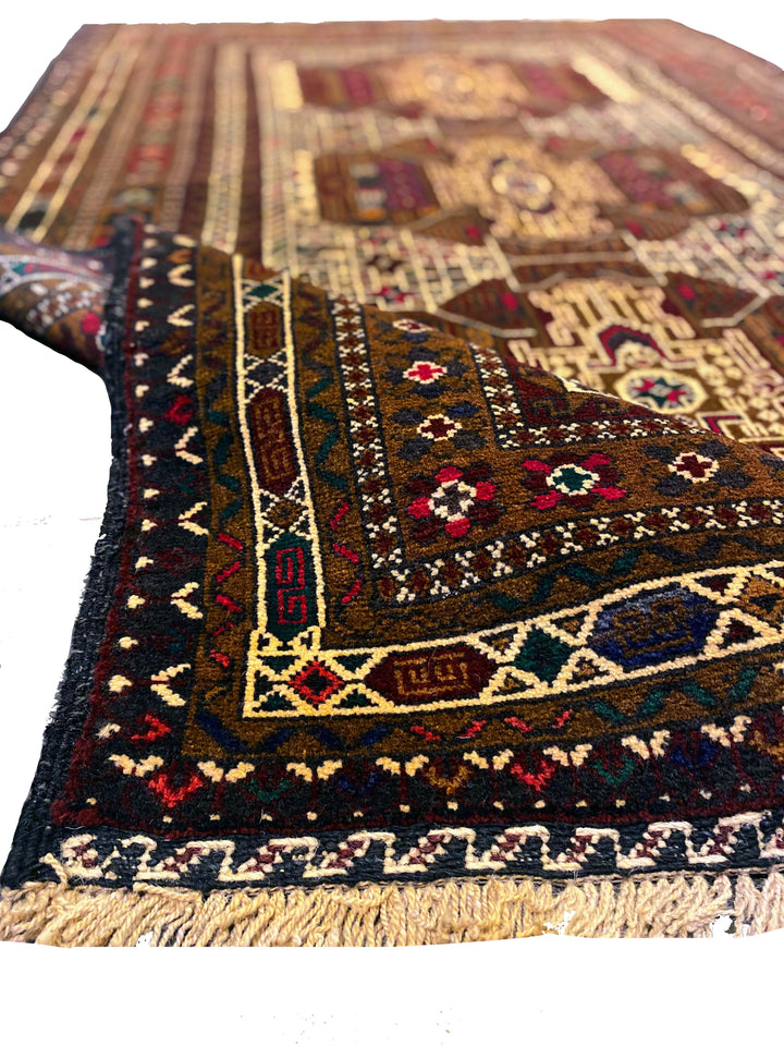 Morke - Size: 6.3 x 3.11 - Imam Carpet Co