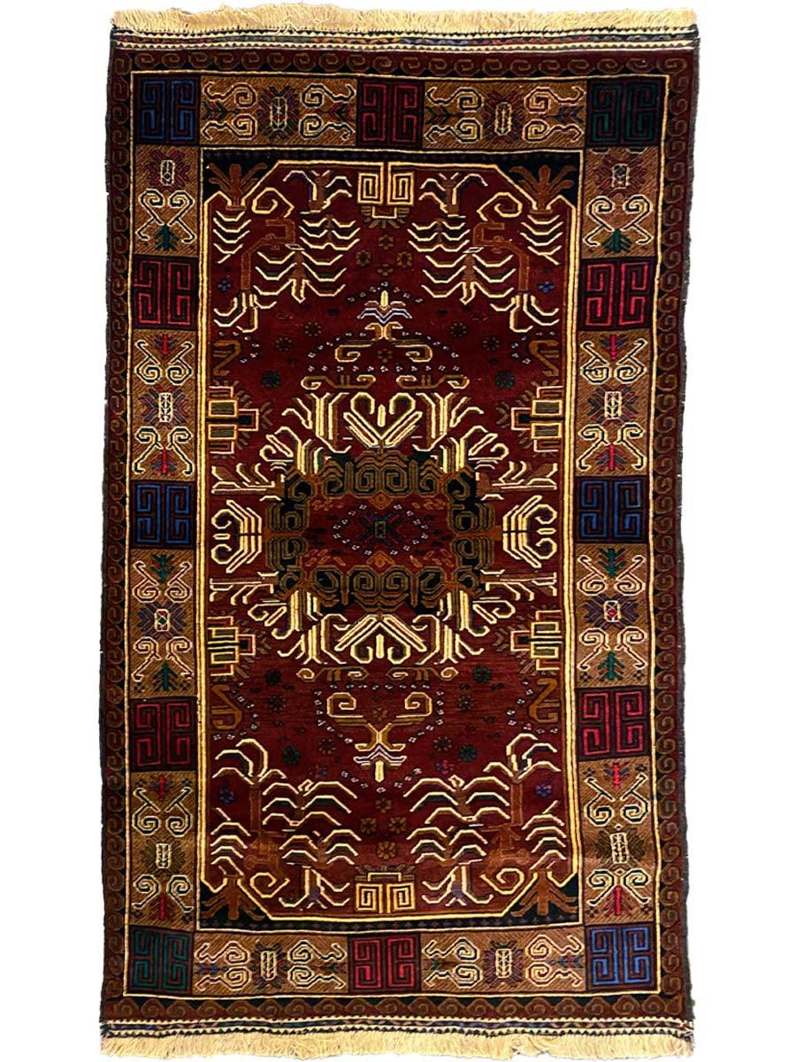 Herati Balochi Tribal Rug - Size: 6.4 x 3.8 - Imam Carpet Co