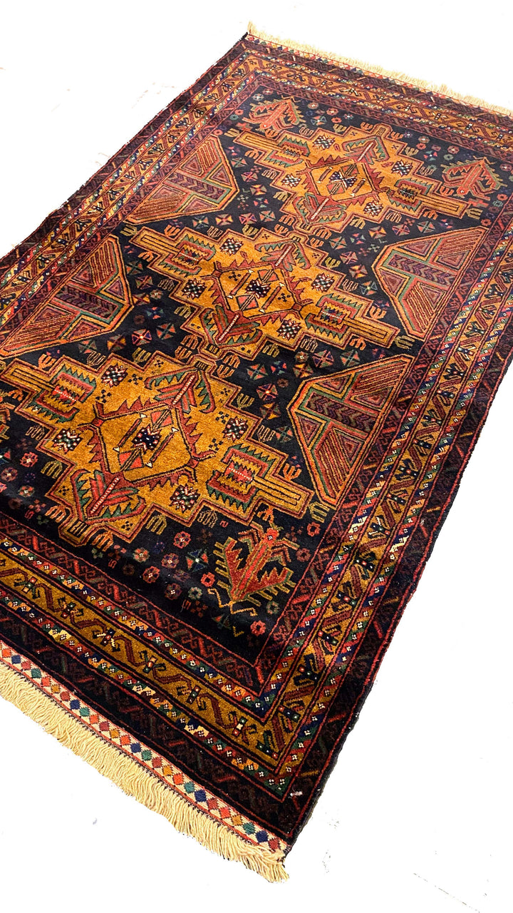 Herati Balochi Tribal Rug - Size: 6.4 x 4 - Imam Carpet Co