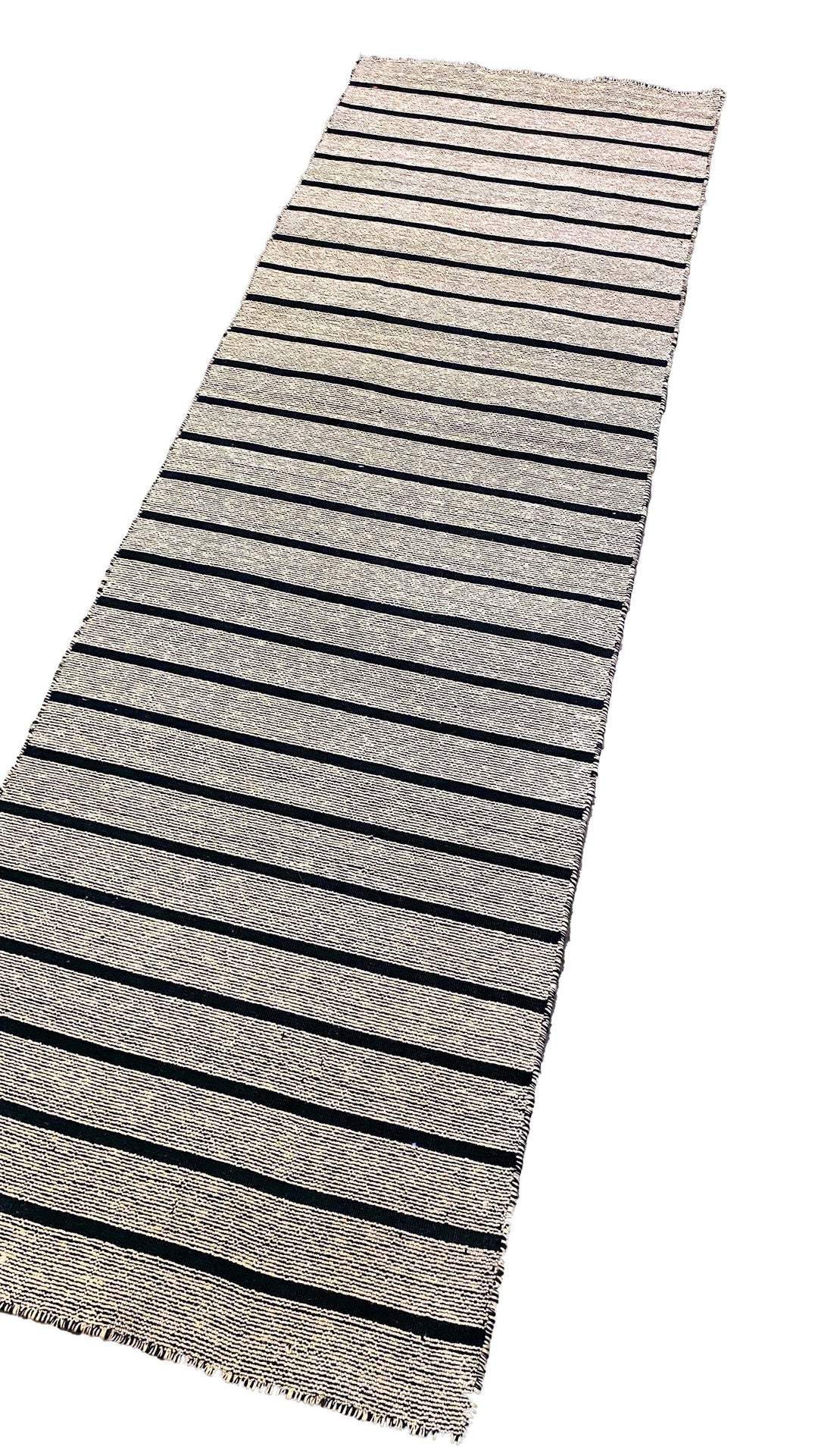 Modern Stripe Runner - Size: 8 x 2.7 - Imam Carpet Co