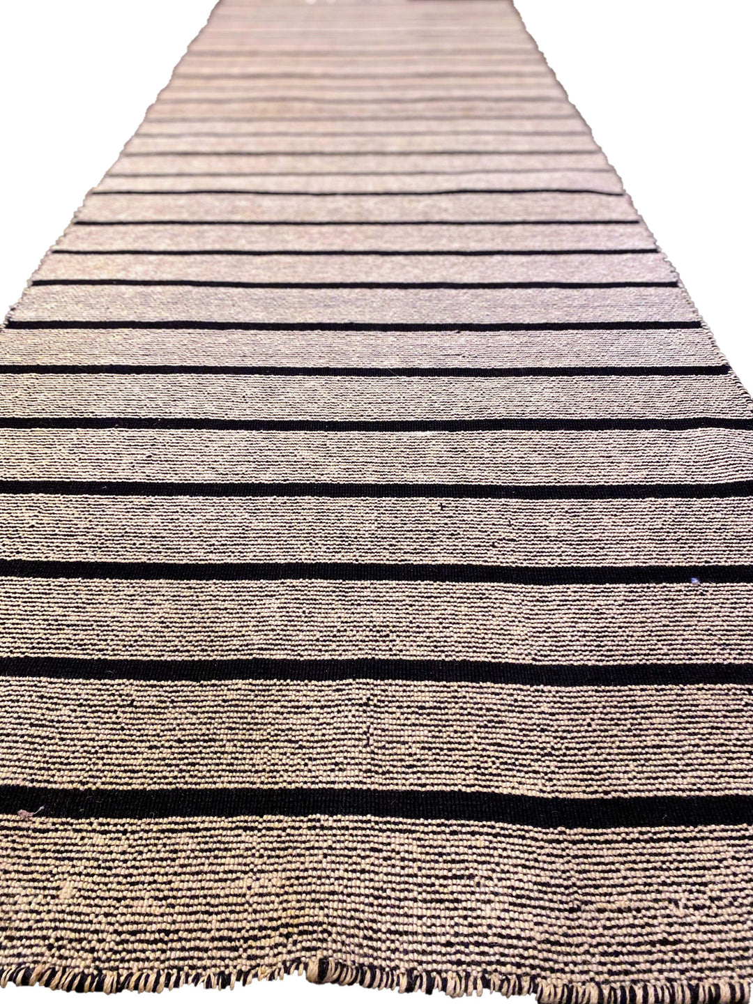 Modern Stripe Runner - Size: 8 x 2.7 - Imam Carpet Co