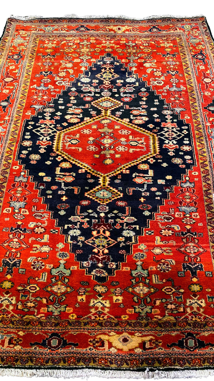 Zwart - Size: 6.6 x 4.6 - Imam Carpet Co