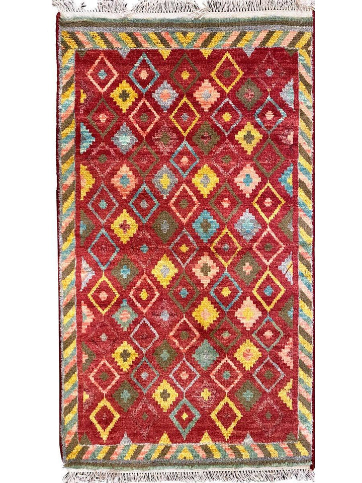 Ghozi - Size: 4.11 x 3.1 - Imam Carpet Co