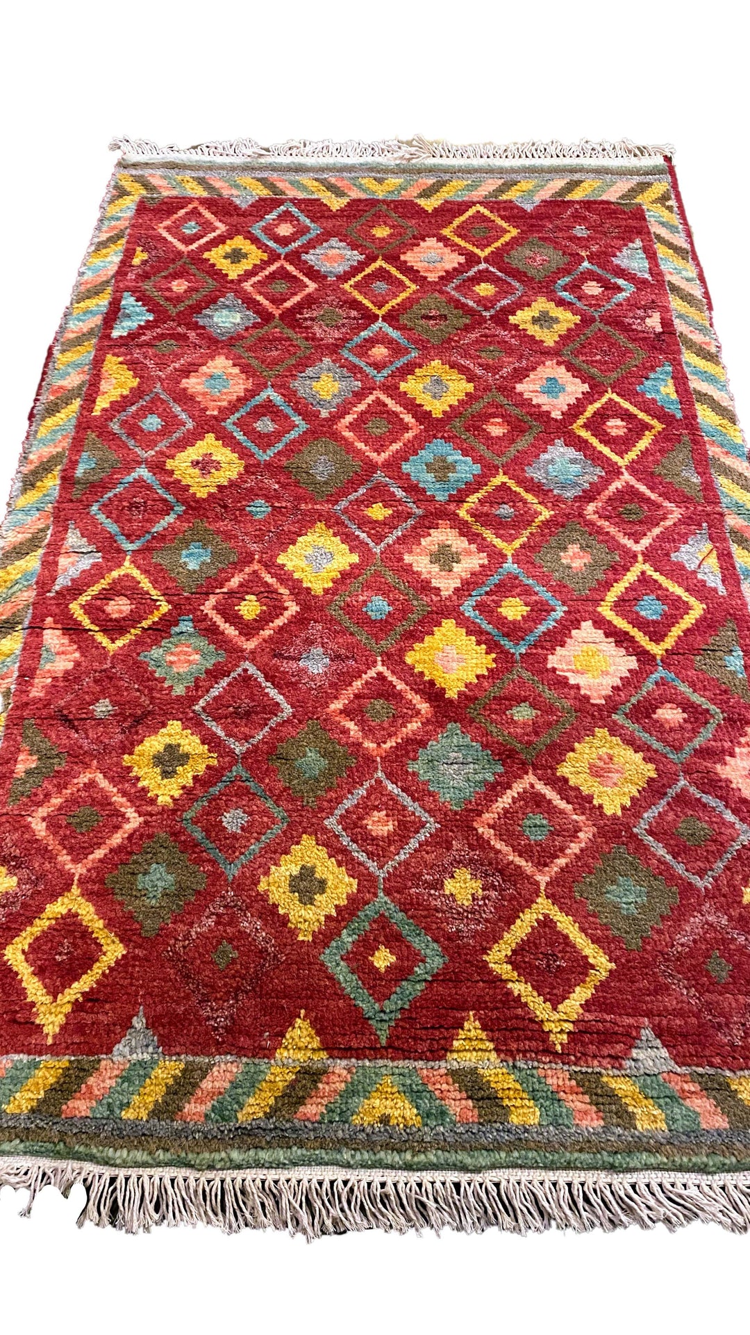 Ghozi - Size: 4.11 x 3.1 - Imam Carpet Co