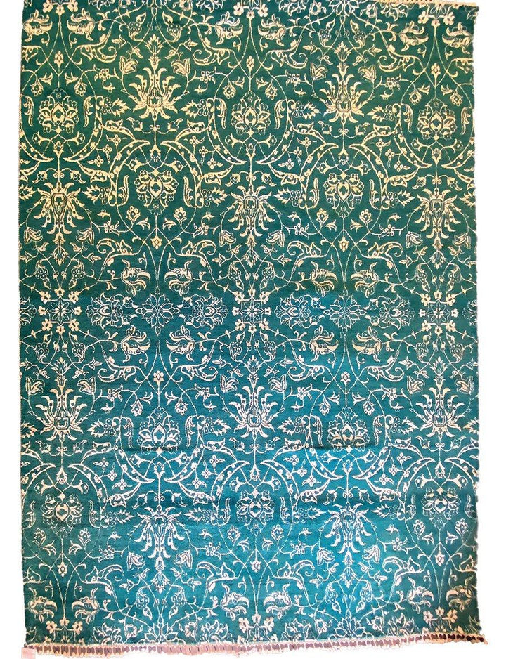 Zimrud - Size: 10.4 x 8.2 - Imam Carpet Co