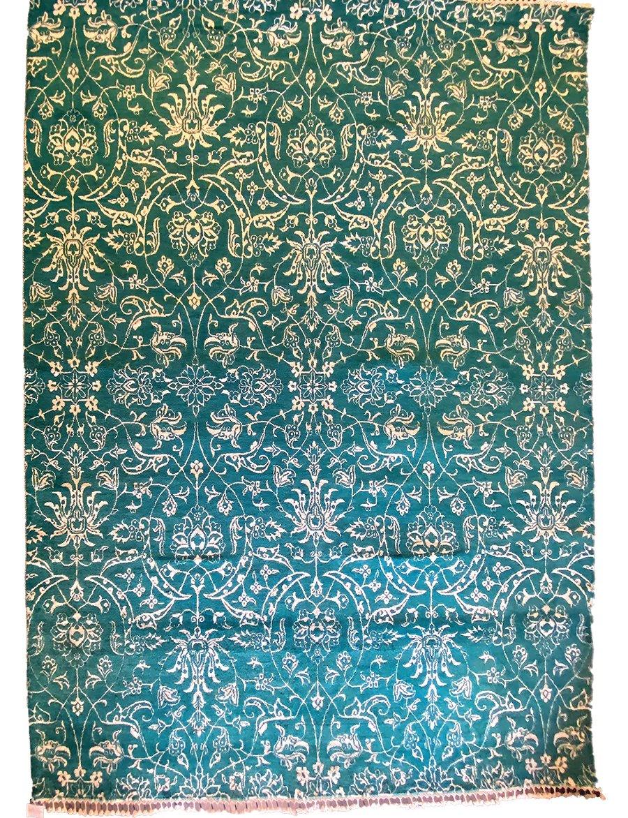 Zimrud - Size: 10.4 x 8.2 - Imam Carpet Co