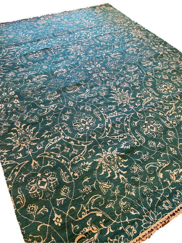 Zimrud - Size: 10.4 x 8.2 - Imam Carpet Co