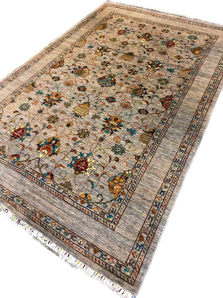 Gul - Size: 10.2 x 6.8 - Imam Carpet Co