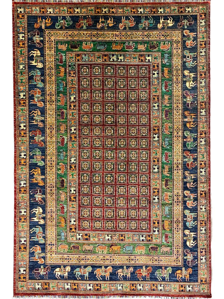 Aaisha - Size: 10.4 x 6.9 - Imam Carpet Co