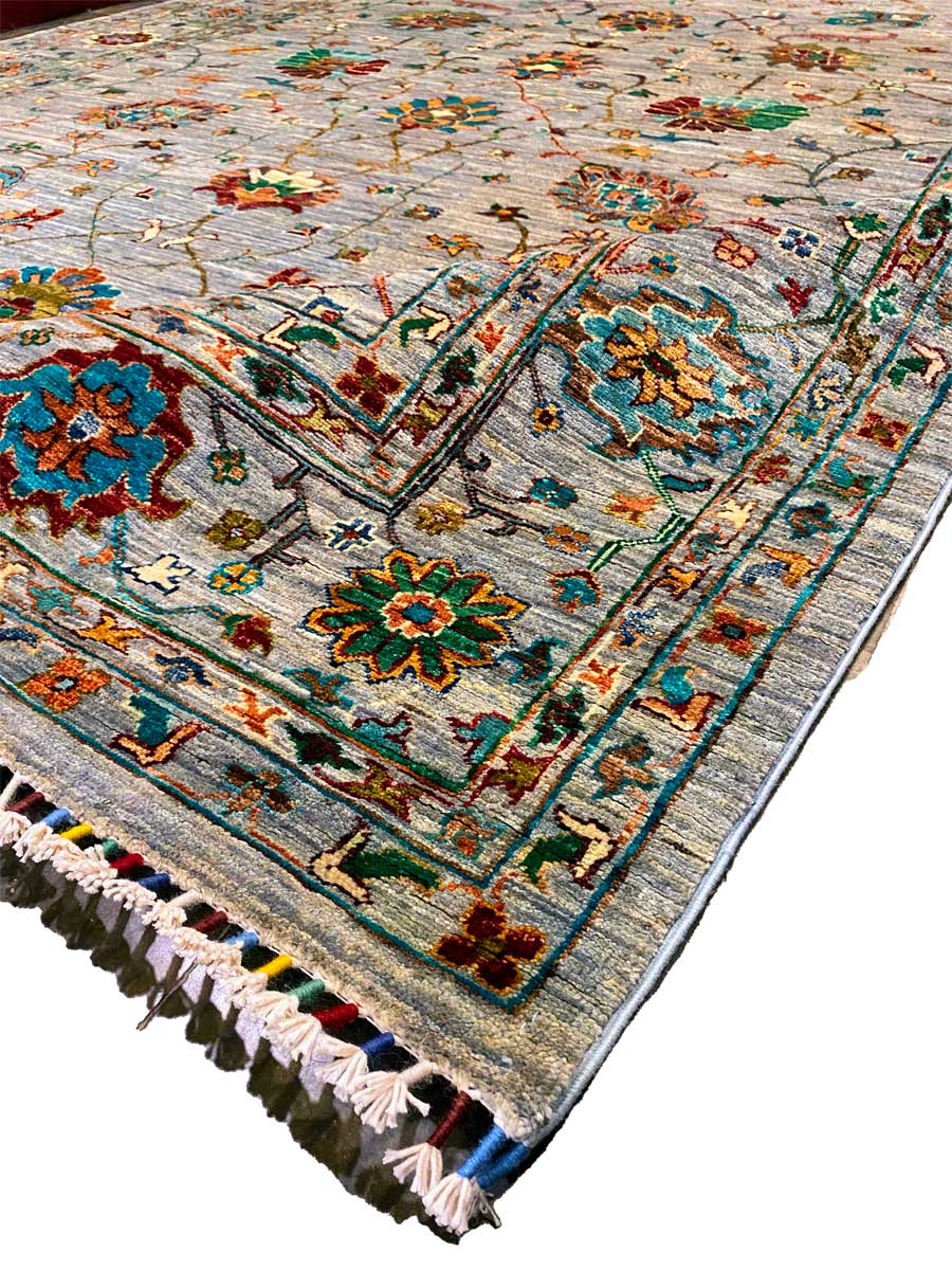 Aabroo - Size: 10.1 x 6.9 - Imam Carpet Co