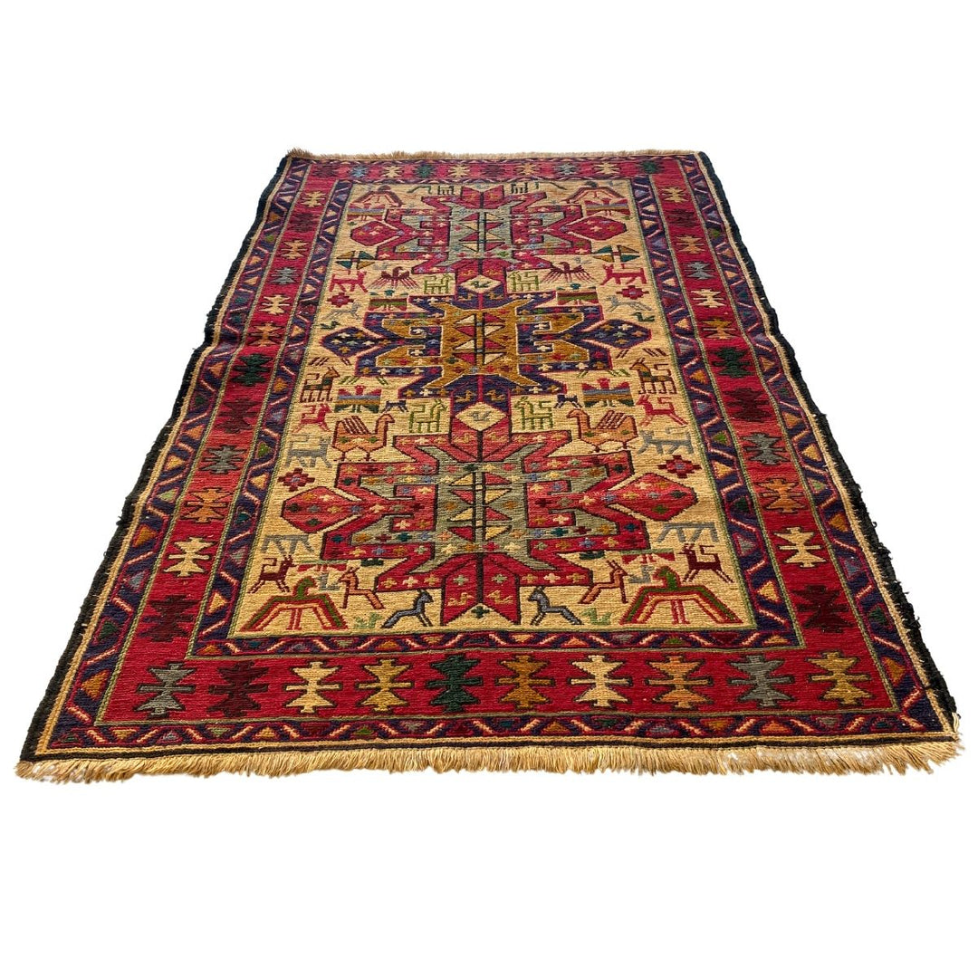 Sumak Kilim - Size: 4.4 x 3 - Imam Carpet Co