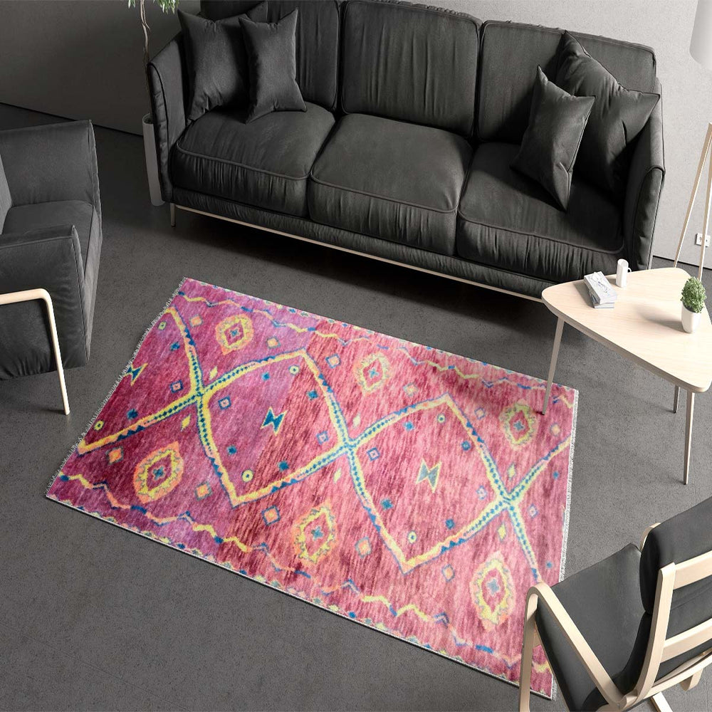 Abrush Moroccan Rug - Size: 8.1 x 5.6 - Imam Carpet Co