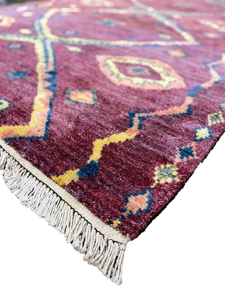 Abrush Moroccan Rug - Size: 8.1 x 5.6 - Imam Carpet Co