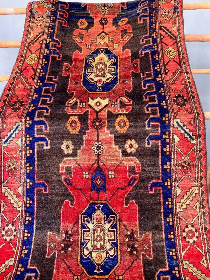 Abrush Tribal Runner - Size: 9.5 x 3.3 - Imam Carpet Co