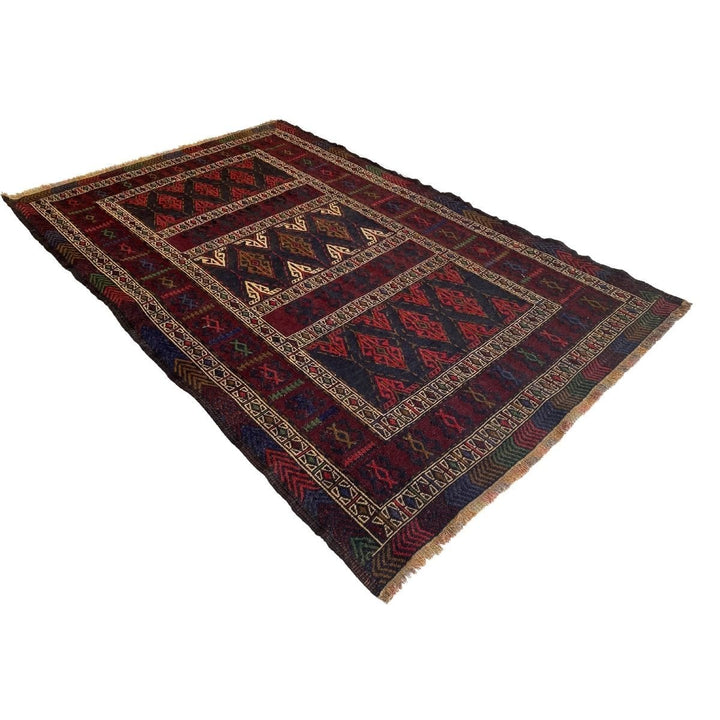 Adraskan Sumak Kilim - Size: 5.11 x 3.11 - Imam Carpets - Online Shop