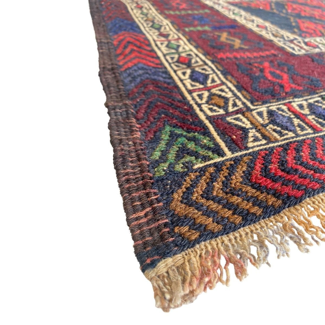 Adraskan Sumak Kilim - Size: 5.11 x 3.11 - Imam Carpets - Online Shop