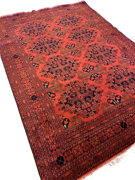 Afghani - 9.3 x 6.6 - Mazar Sharif Handmade Carpet - Imam Carpets - Online Shop