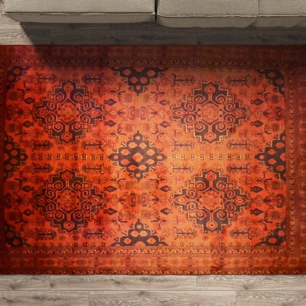 Afghani - 9.6 x 6.9 - Mazar Sharif Handmade Carpet - Imam Carpets - Online Shop