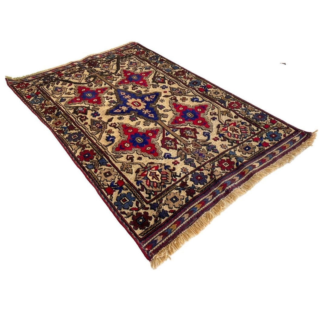 Afghani Barjesta Rug - Size: 5 x 3.6 - Imam Carpets - Online Shop