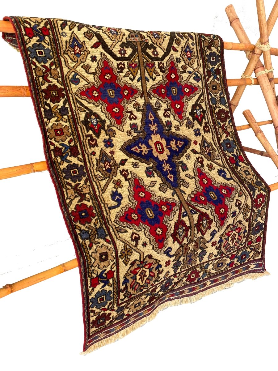 Afghani Barjesta Rug - Size: 5 x 3.6 - Imam Carpets - Online Shop