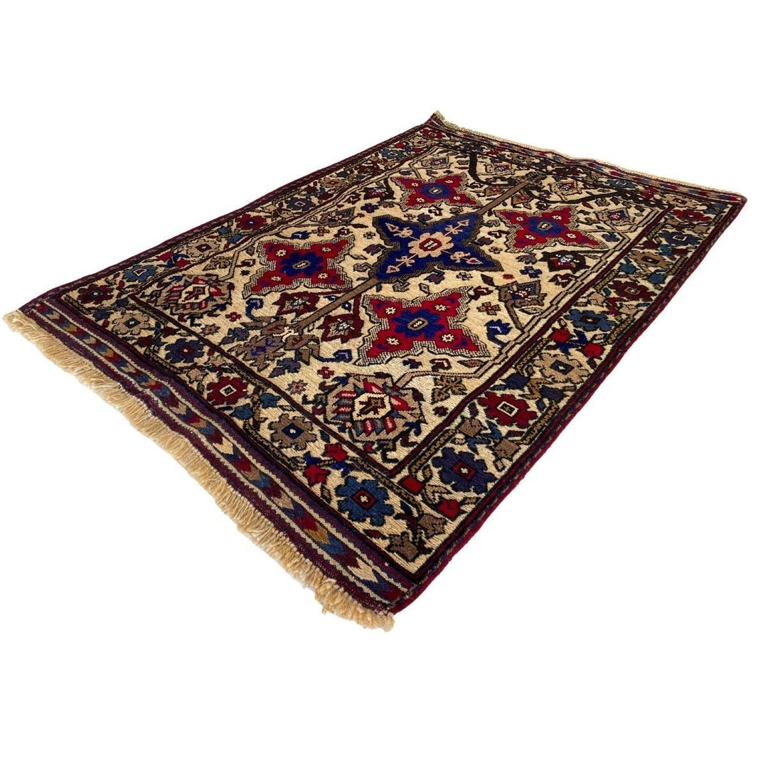 Afghani Barjesta Rug - Size: 5 x 3.6 - Imam Carpets - Online Shop