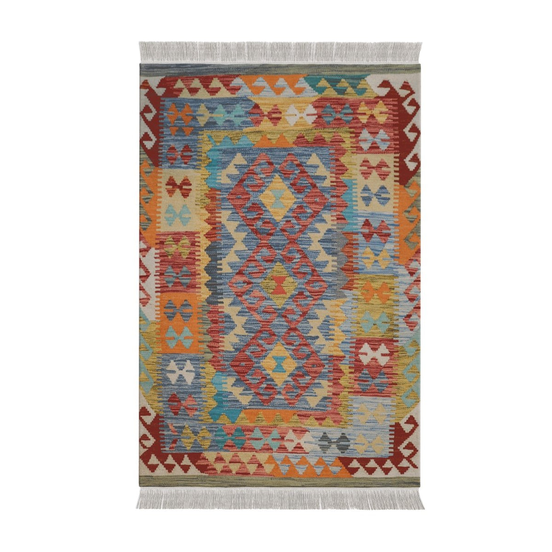 Afghani Chobi - 3 x 5 - Handmade Kilim - Imam Carpets - Online Shop