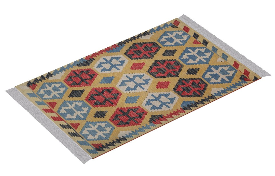 Afghani Chobi - 3 x 5 - Handmade Kilim - Imam Carpets - Online Shop