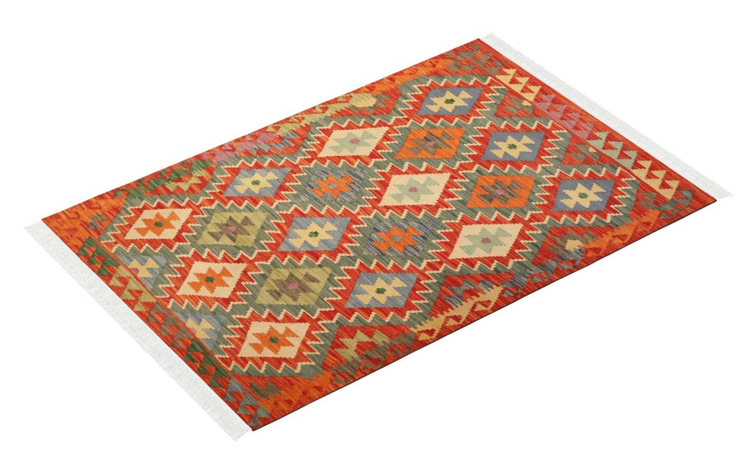 Afghani Chobi - 3 x 5 - Handmade Kilim - Imam Carpets - Online Shop