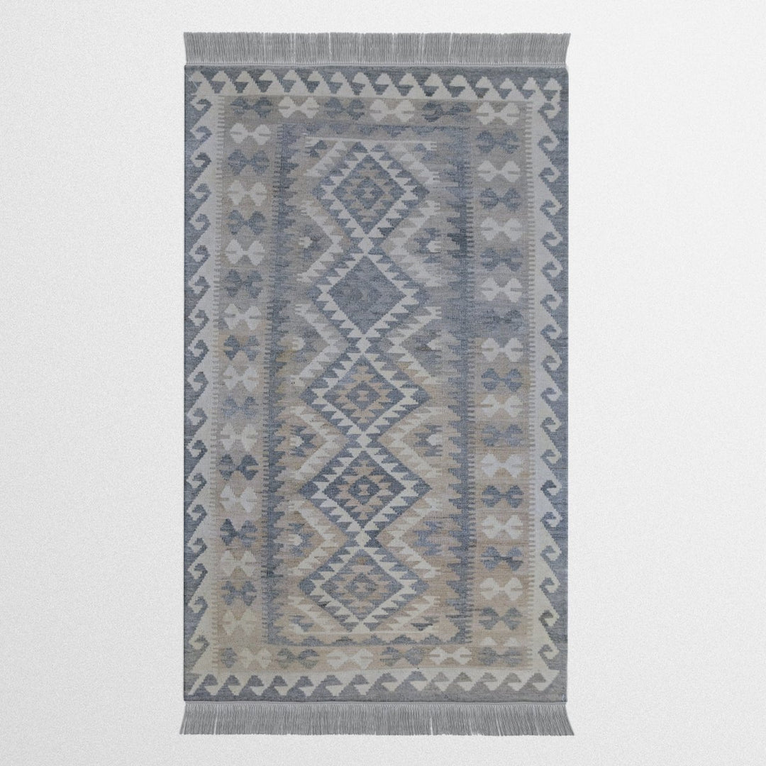 Afghani Chobi Kilim - Size: 6.9 x 3.2 - Imam Carpets - Online Shop