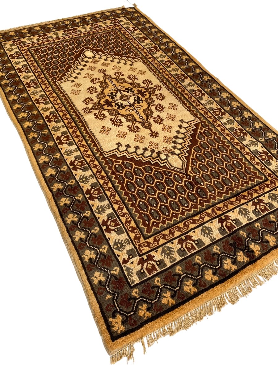 Afghani Kargayi Rug - size: 8.5 x 4.11 - Imam Carpet Co. Home