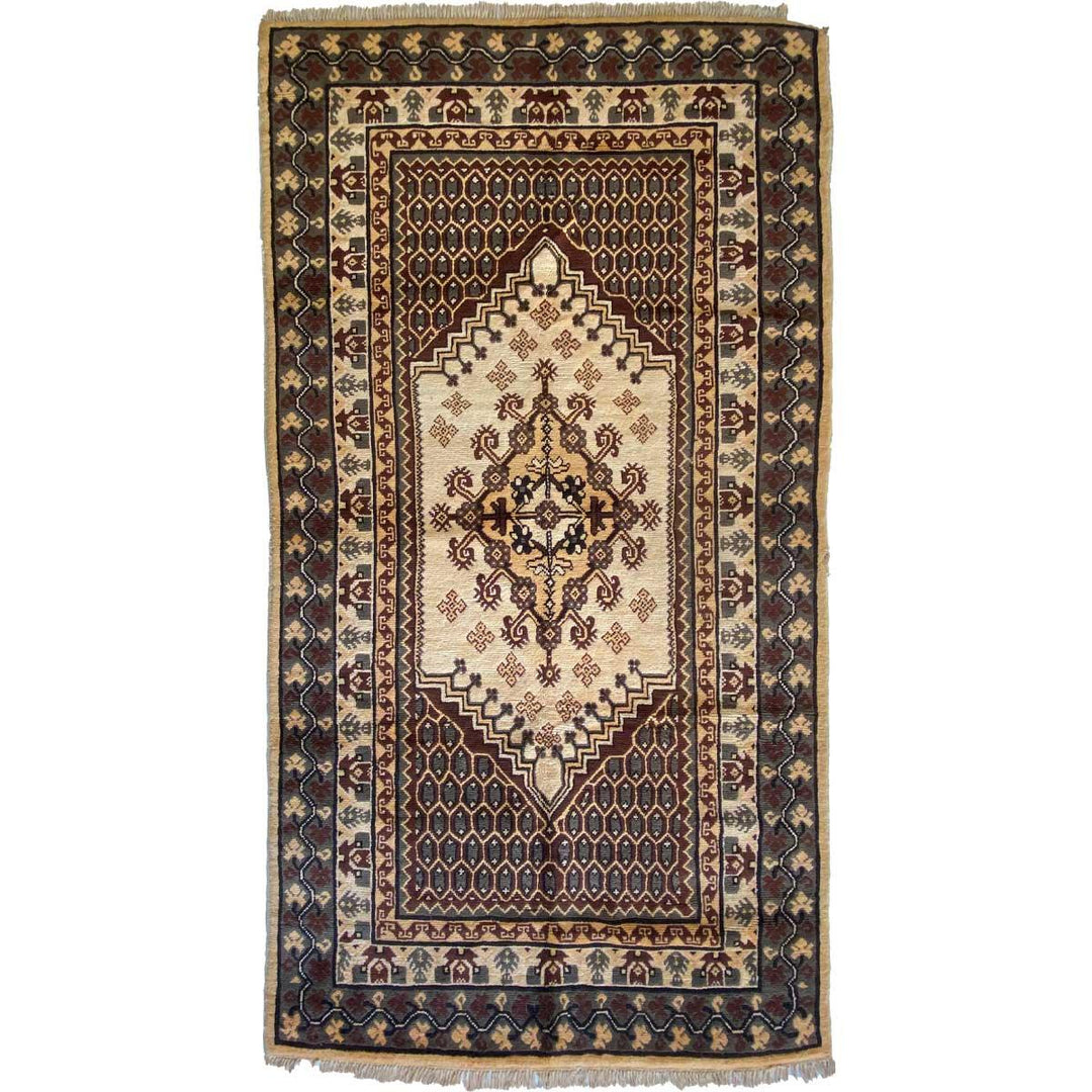 Afghani Kargayi Rug - size: 8.5 x 4.11 - Imam Carpet Co. Home