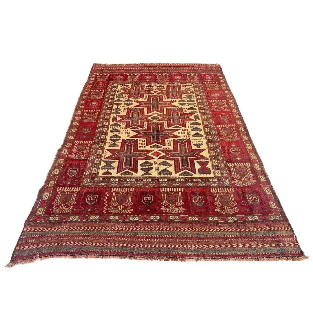 Antique Barjesta Irani Rug - Size: 7.2 x 4.6 - Imam Carpets - Online Shop