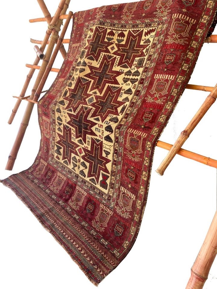 Antique Barjesta Irani Rug - Size: 7.2 x 4.6 - Imam Carpets - Online Shop