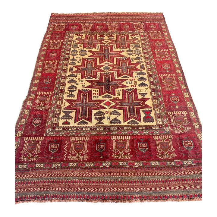 Antique Barjesta Irani Rug - Size: 7.2 x 4.6 - Imam Carpets - Online Shop