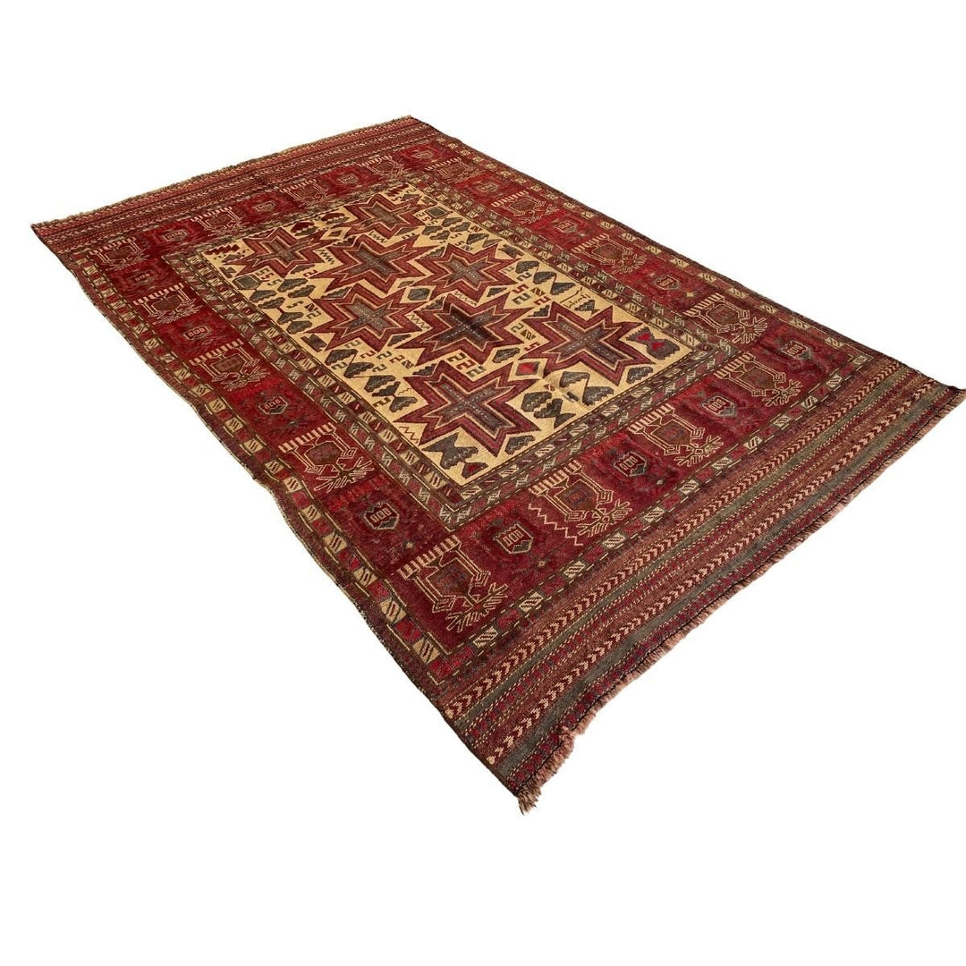 Antique Barjesta Irani Rug - Size: 7.2 x 4.6 - Imam Carpets - Online Shop