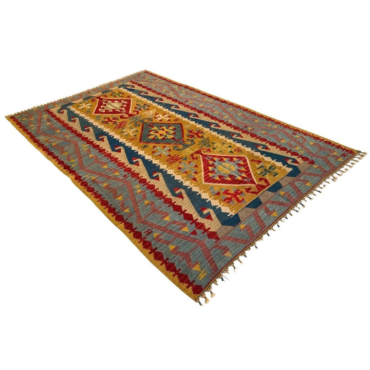 Antique Turkish Kilim - 7.3 x 4.11 - Imam Carpets - Online Shop