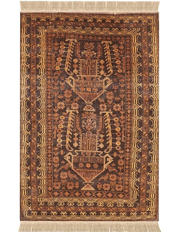 Baluchi Tribal Rug - Size: 4.2 x 3 - Imam Carpet Co