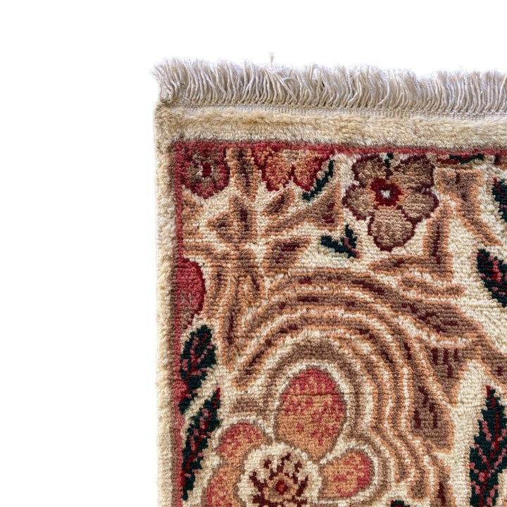 Beige Native Collage Fringe Rug - Size: 6.5 x 4 - Imam Carpets - Online Shop