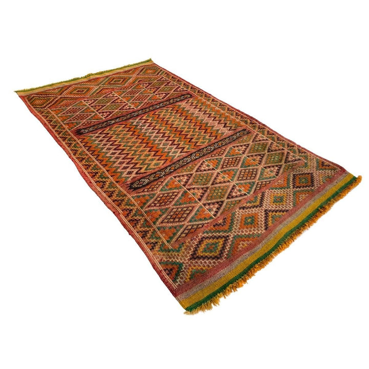 Bohemian Sumak Kilim - Size: 5.9 x 3.6 - Imam Carpets - Online Shop