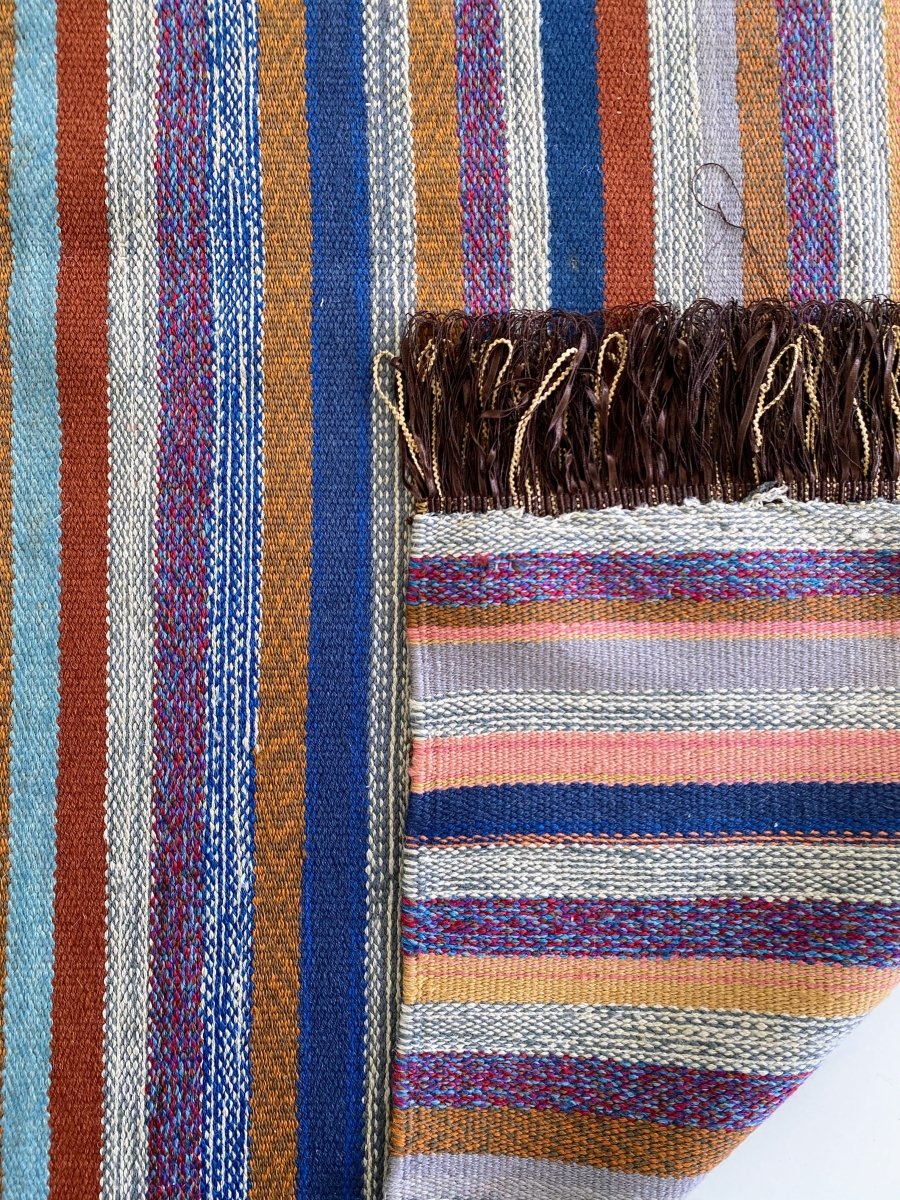 Colorful Stripe Rug - Size: 5.7 x 3.11 - Imam Carpets Online Store